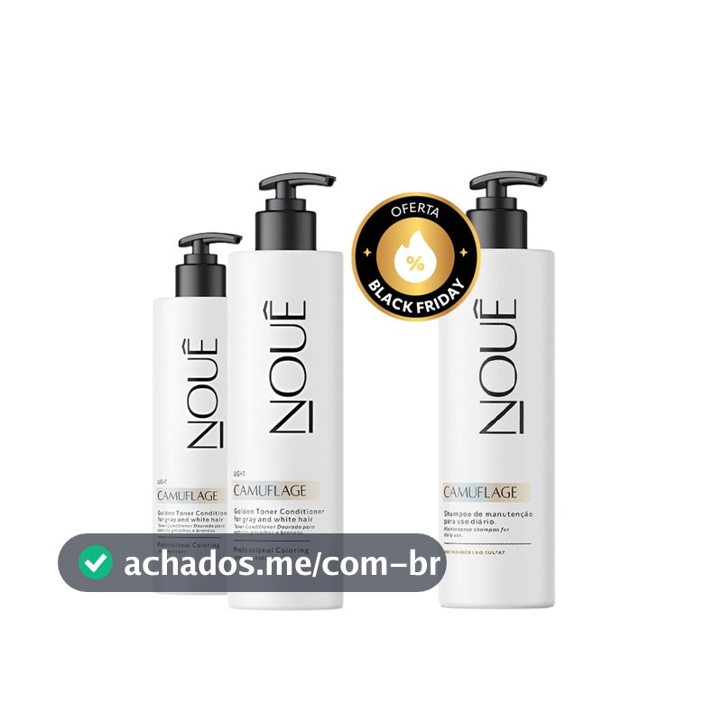 2 Camuflage Light 140ml + 1 Shampoo 140ml