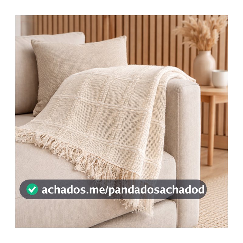 Manta De Sofá Grande decorativa Tela mineira luxo Algodão decoração casa sofá poltrona 140x240cm