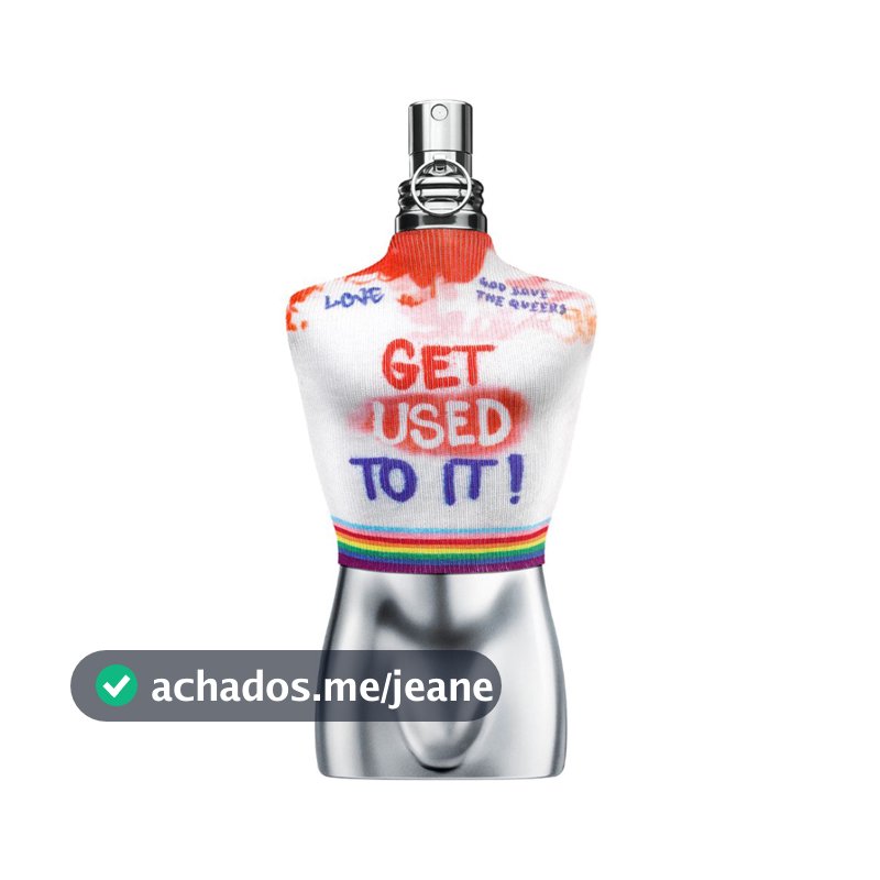 Jean Paul Gaultier Le Male Pride Edition Get Used To It! Perfume Masculino Eau de Toilette 125 ml
