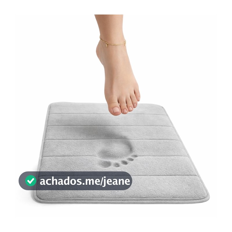Tapete Seca Rapido Box Banheiro Ultra Macio Antiderrapante Alta Absorção Diversas Cores