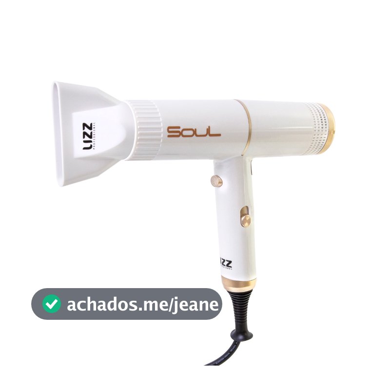 Secador Soul Branco (1200W / 1600W) - Lizz Pro