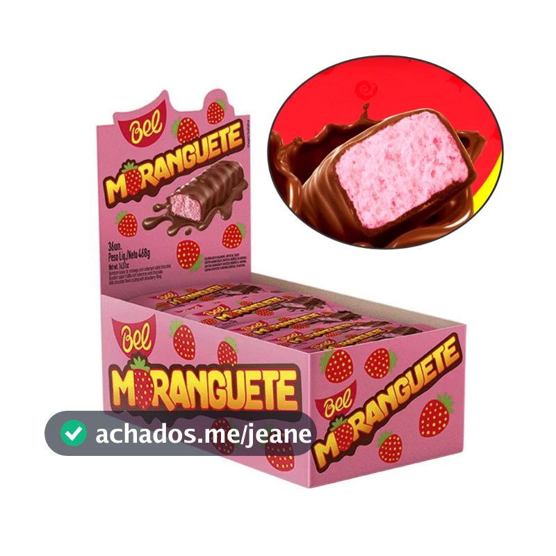 Chocolate Moranguete 468g C/36 Unidades 13g Bel