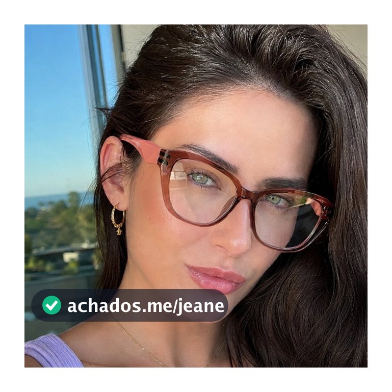 Armação para Grau Feminina Gatinho Ilook  Design Moderno Várias Cores Confortável