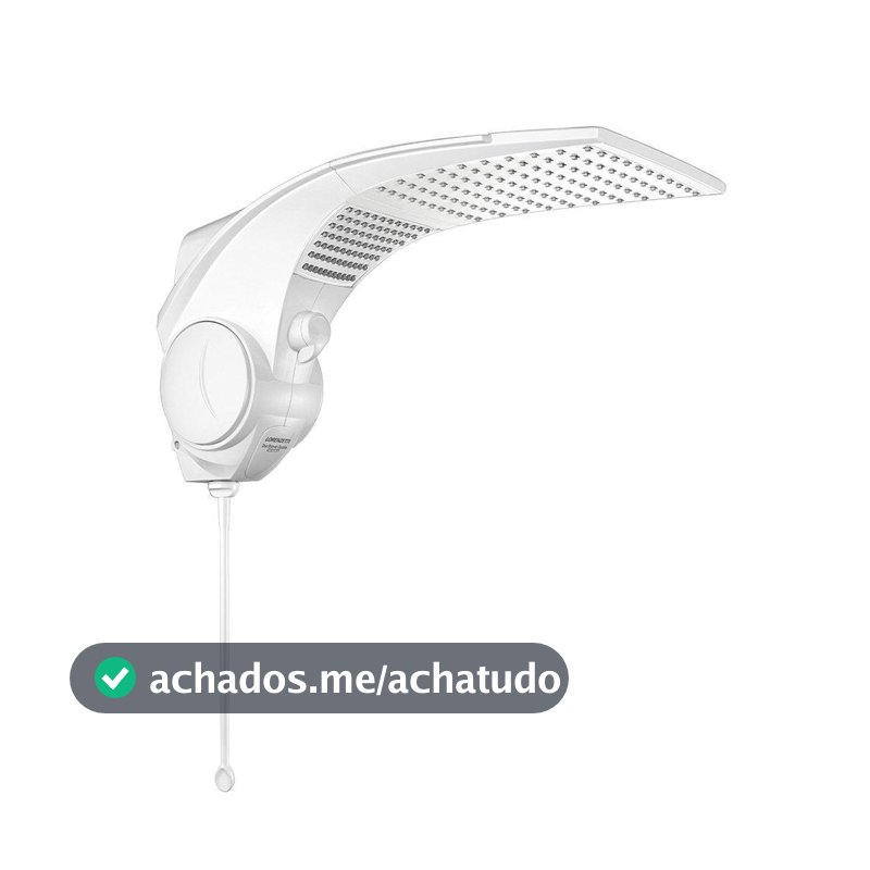 Chuveiro Lorenzetti Duo Shower Quadrada Eletrônico 7500W