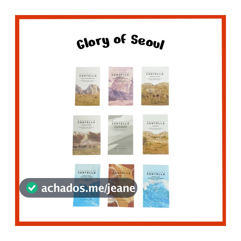 [Amostra] Conjunto De Amostras Aleatórias SKIN1004 Centella (3EA) , Espuma De Limpeza , Óleo Ampola Cica , Toner , Soro , Creme Hyalu