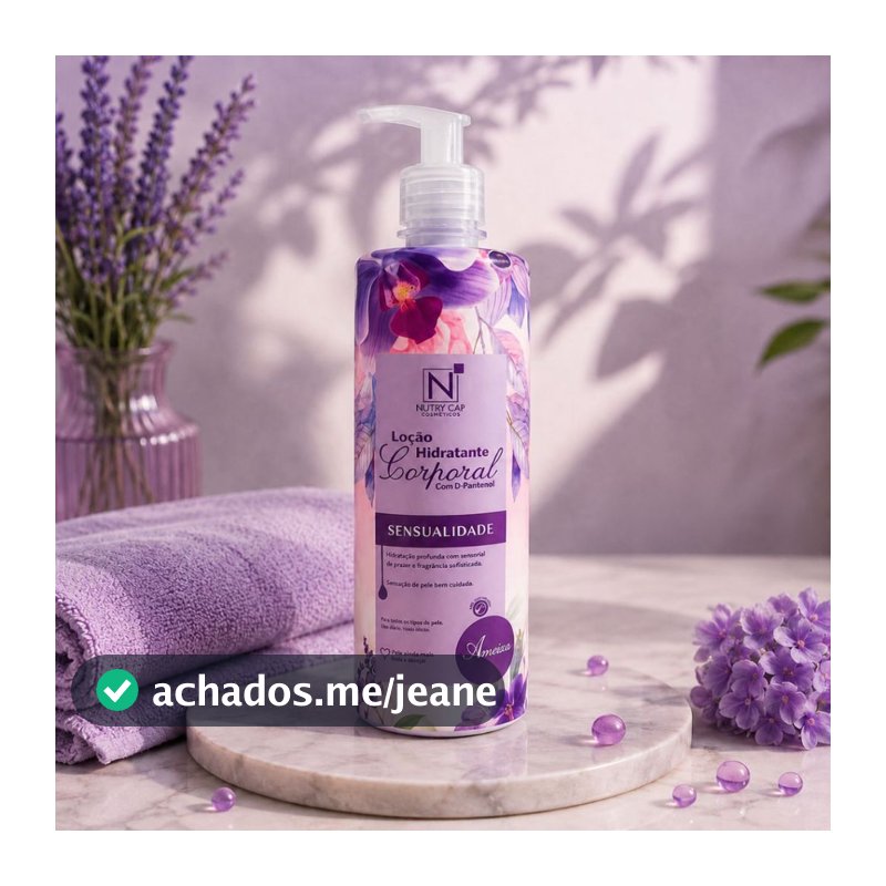 Loção Hidratante Corporal SENSUALIDADE AMEIXA 500ML