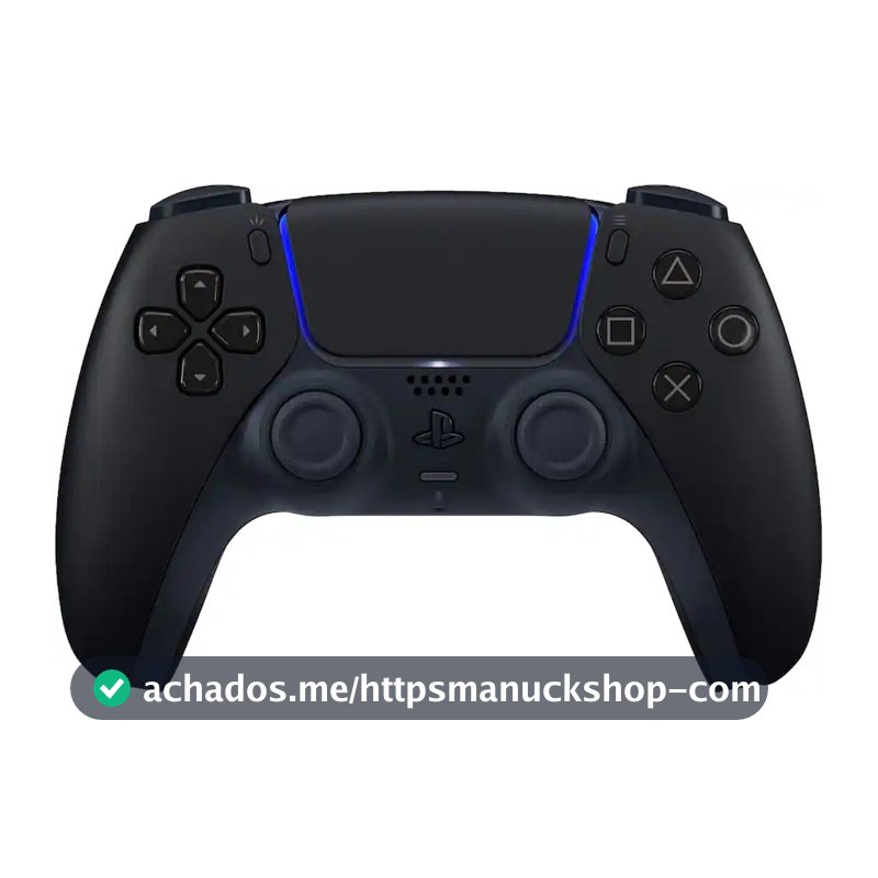 Controle PS5 Sony Dualsense sem fio JoyStick - Midnight Black