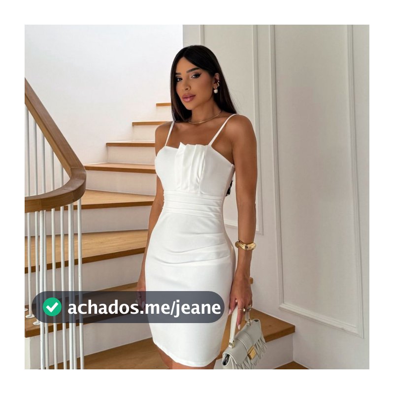 Vestido Feminino Midi Com Detalhe Na Frente Perfeito Ao Corpo Modelo Festa