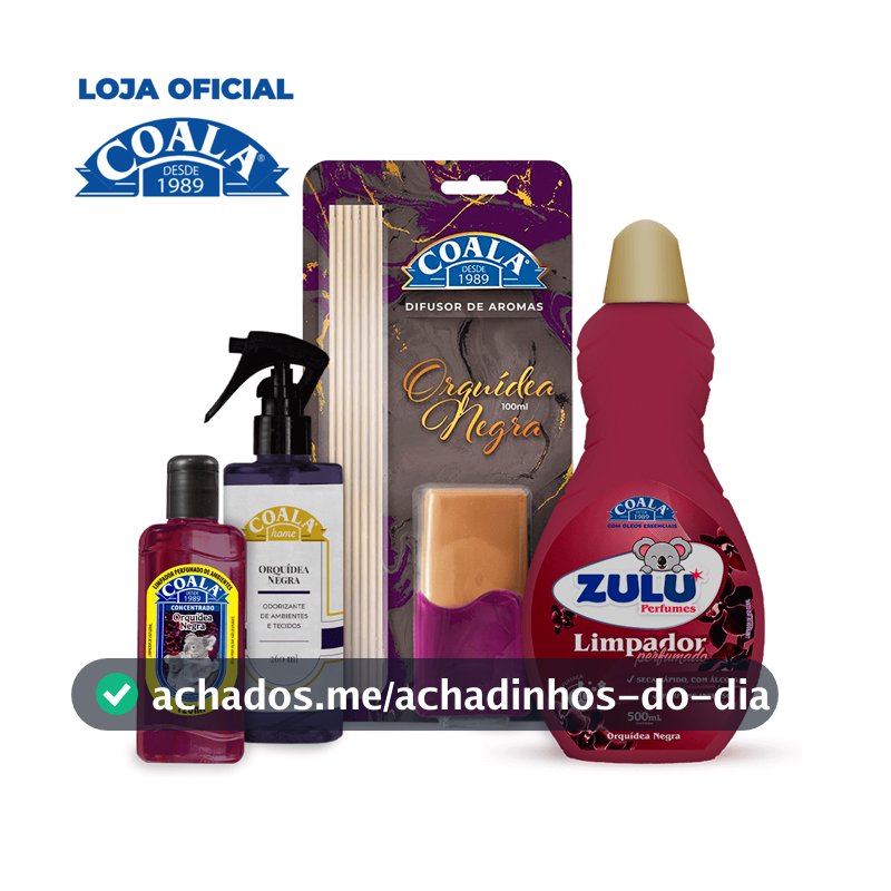 Kit Coala - Os Favoritos Orquídea Negra