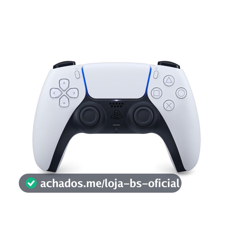 Controle Playstation 5 Sem Fio Dualsense Branco - PS5