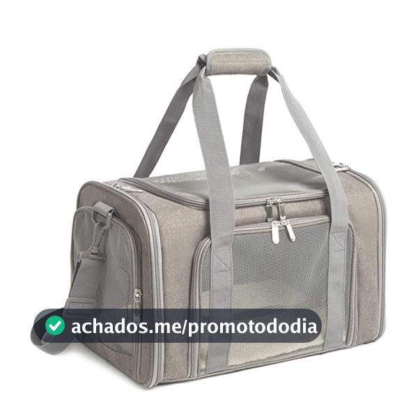 Bolsa Mala De Viagem Para Pet Transporte Aéreo De Cães E Gatos