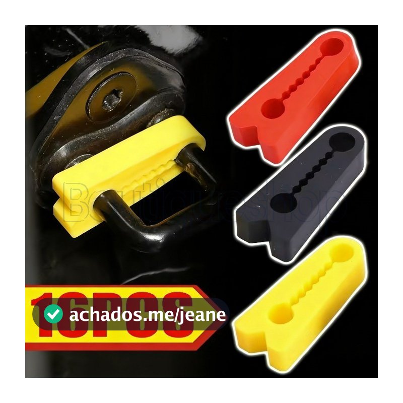 Almofada Anti-Choque De Porta De Carro De Silicone-Protetor De Fechadura-Capa De Amortecedor De Redução De Ruído-Absorçã