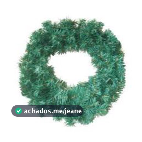 Guirlanda De Natal Verde 60cm Aramado Para Porta Canadense WINCY
