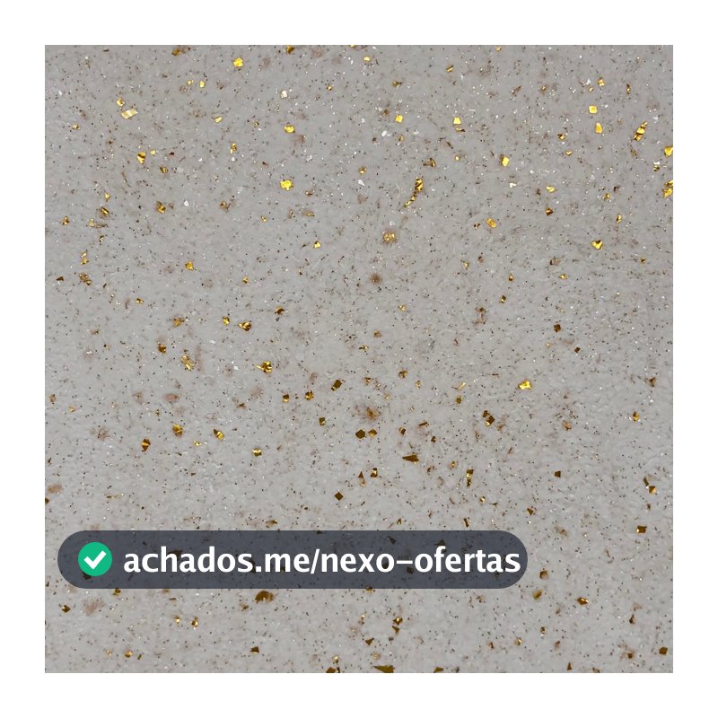 Kit Papel De Parede Líquido Premium Dourado + Espátula