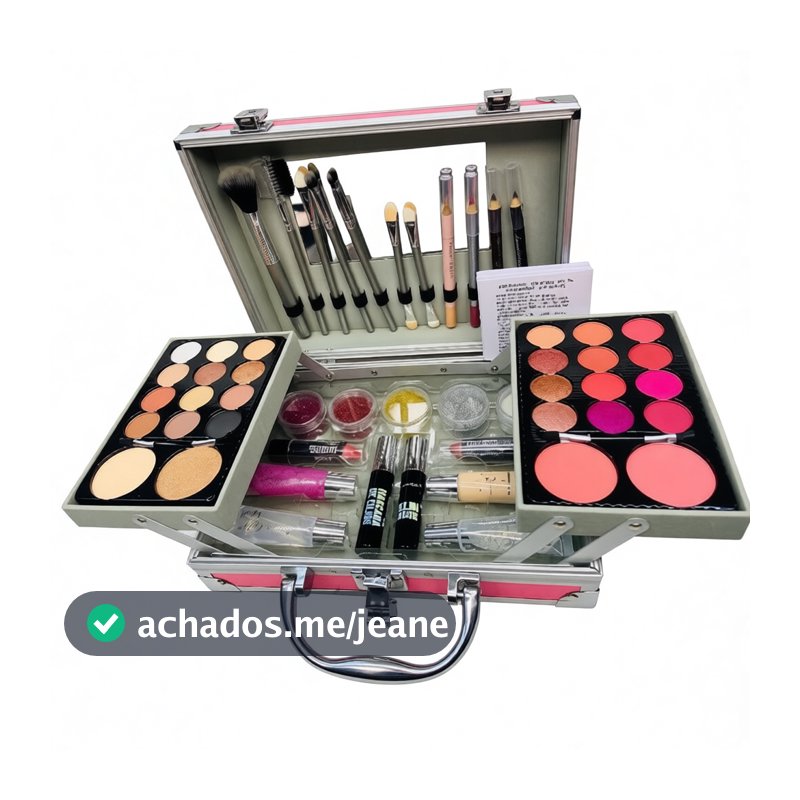 Maleta de maquiagem completa Amor anjo kiss AMkT002