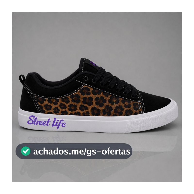 Tenis StreetLife StreetWear Famoso Casual Diversas Cores