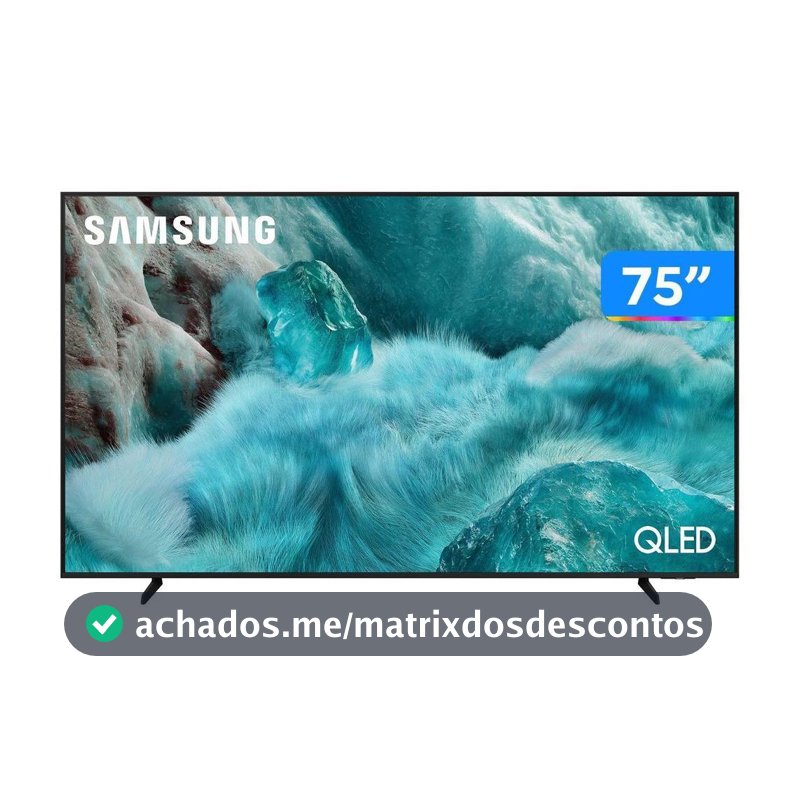 Smart TV Samsung Ultra 4K QLED Tizen Q4 AI 3 HDMI