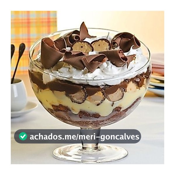 Taça Boca Torta Com Pé Vidro 20x19cm  para Decoração