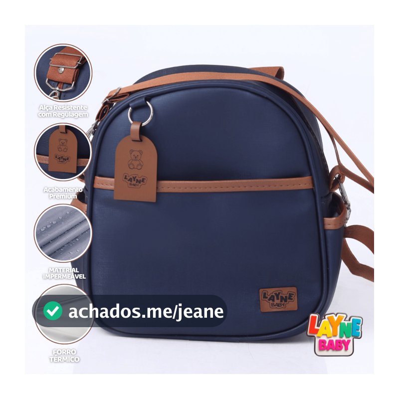 Bolsa Maternidade  Mochila Luxo Menina e Menino  Bebê Impermeável Multifuncional Fraldas