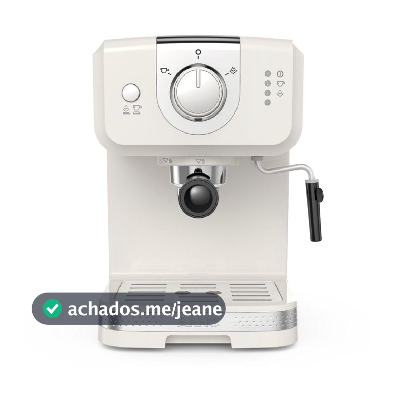 Cafeteira Arno Espresso Steam e Pump Opio Soleil Marfim SCSP 1170W 127V