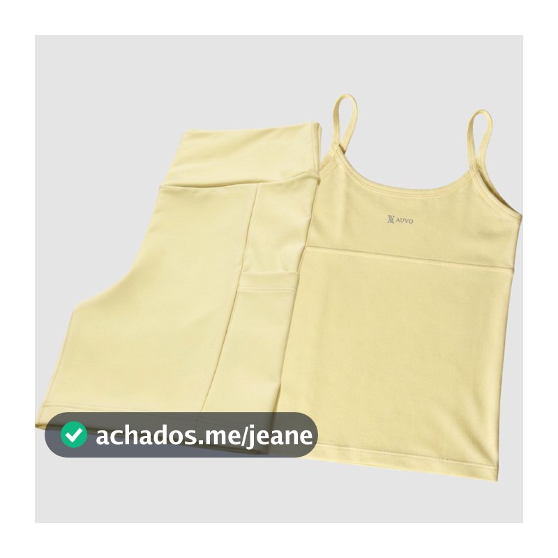 Conjunto Fitness Camiseta Regata Forro Duplo Short com Bolso Corrida Academia Moda feminina Casual