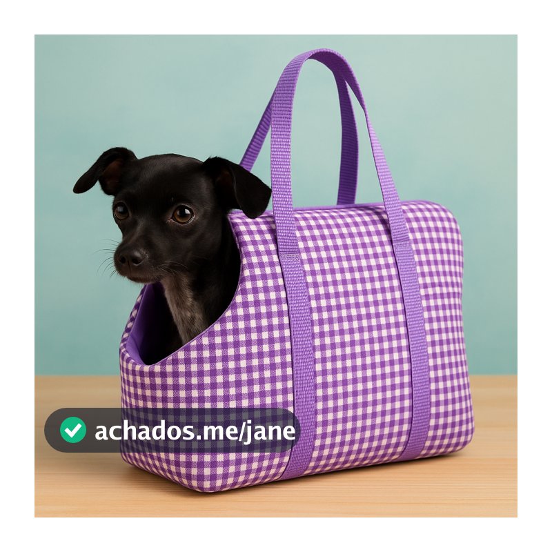 Bolsa transporte para cachorro e gato Gaby Pet