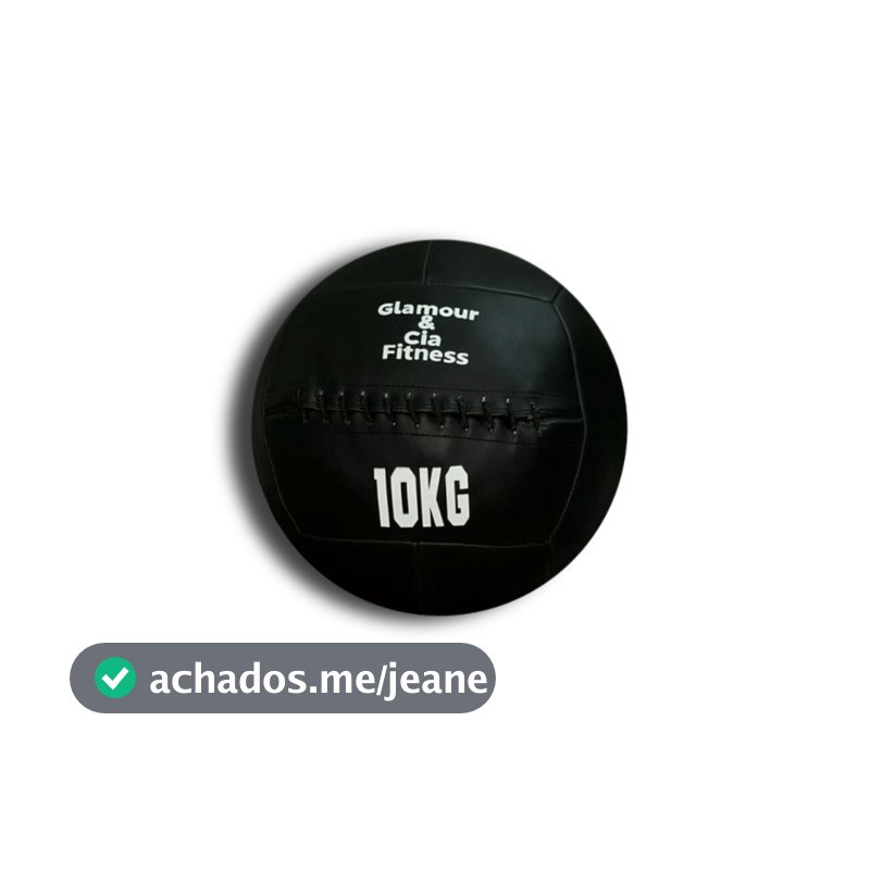 Wall Ball 10kg Medicine Ball Crossfit Treino Funcional Academia