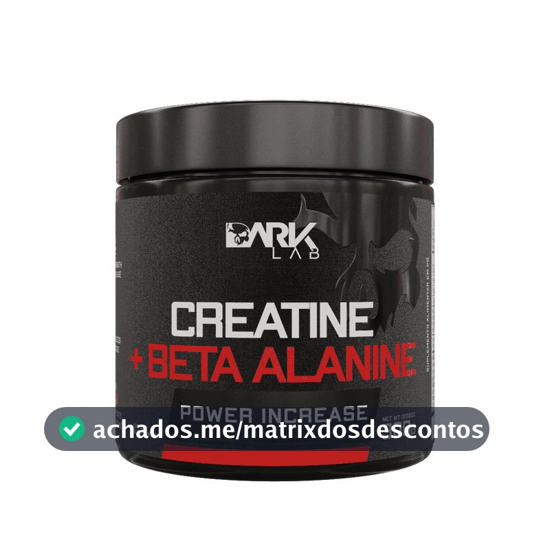 Creatina Monohidratada + Beta Alanina 300g Dark Lab