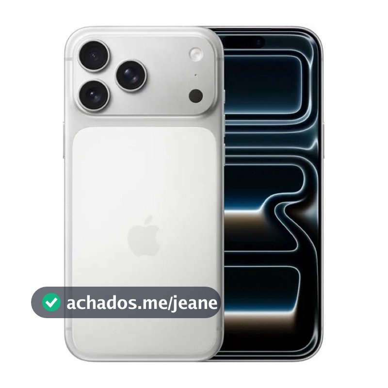 iPhone 17 Pro Max e 17 PRO 1TB /512GB /256GB LACRADO Com 1 Ano de Garantia Apple 5G Dual E-sim Original - Envio Imediato