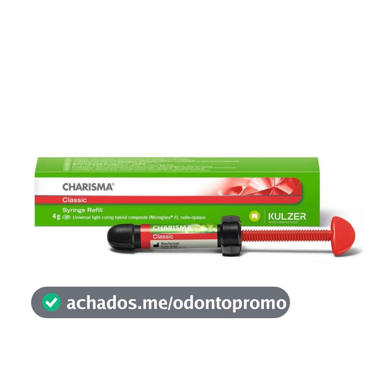 Resina Charisma Classic Kulzer 4g Escolha a Cor - Durabilidade Incomparável