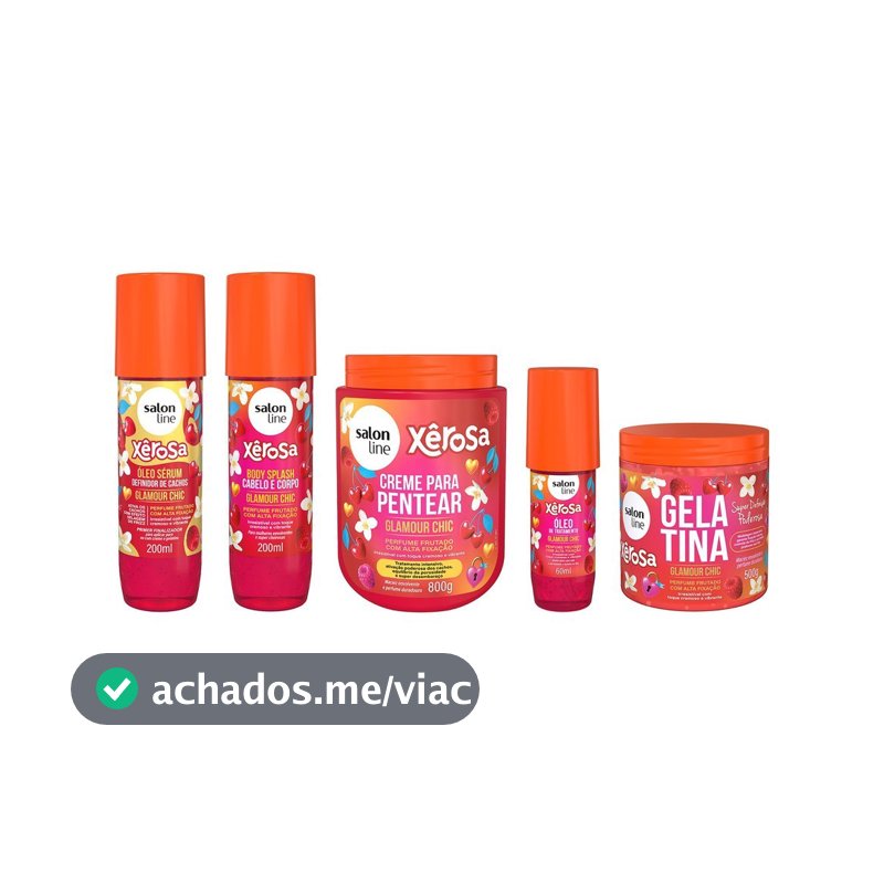 Kit Finalização Completo Glamour Chic
