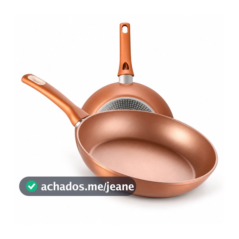 Frigideira Antiaderente Cerâmica Não Gruda Não Vai Óleo Utensilios Domestico Cozinha