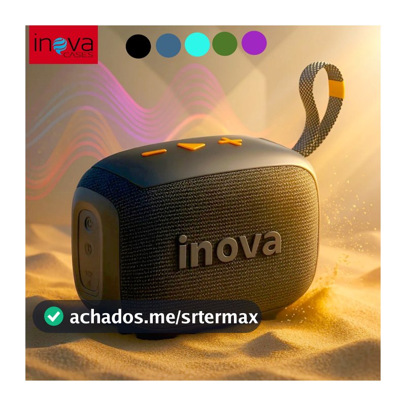 Inova caixa de som blootooth Portátil Go 4 Com Bateria Esportiva À Prova D 'Água pen drive FM TWS caixinha de som