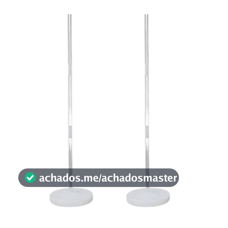 kit2 Suporte Coluna Balão Base Bexiga 1,m Armação Decoração