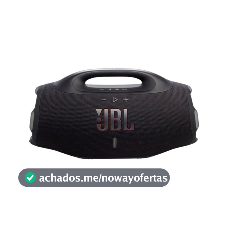 Caixa de Som Jbl Boombox 4 Bluetooth 34h Ip68 210rms Preta