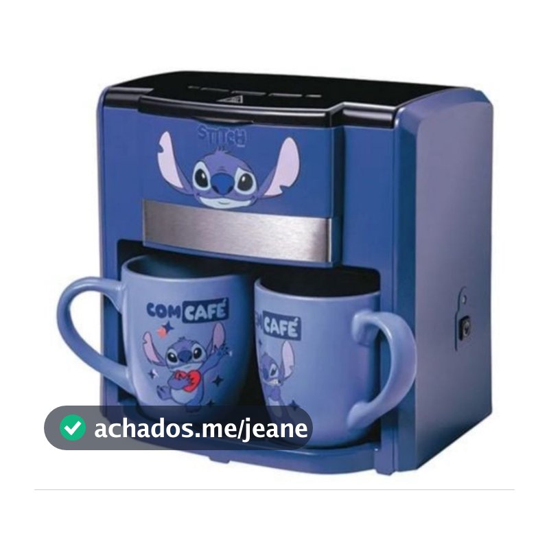 Conjunto cafeteira e xícaras Stich