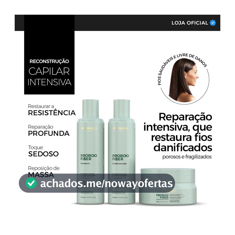 Tratamento de Reconstrução Profunda e Reposição de massa | Proboo Fiber