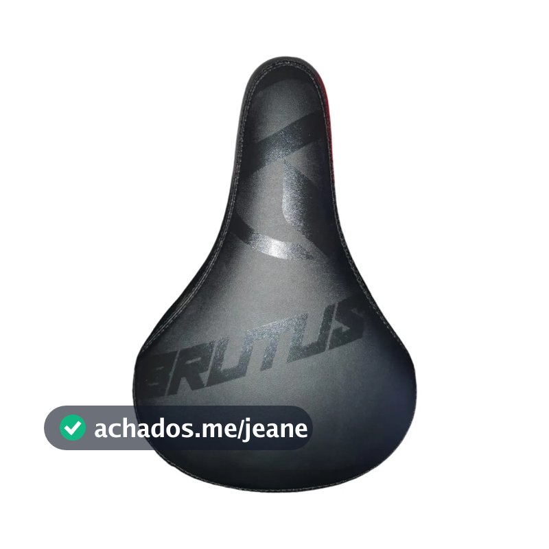 Selim Absolute Brutus 218x147mm Bike Grau Freeride Preto