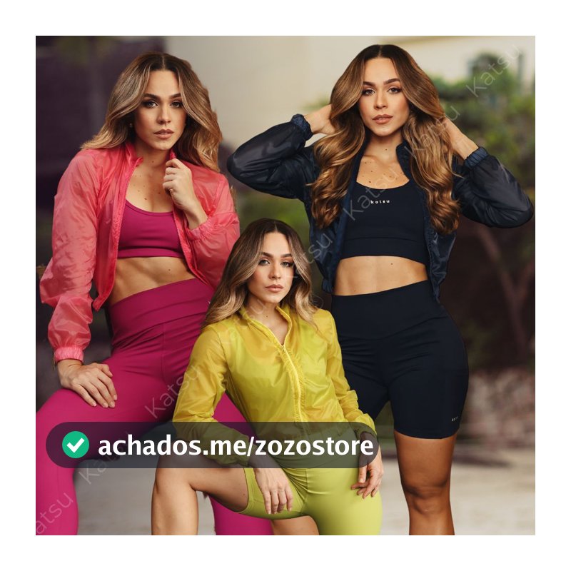 Jaqueta Feminina Corta Vento Bomber Esportiva Yoga Cross Casaco Academia Roupa Fitness