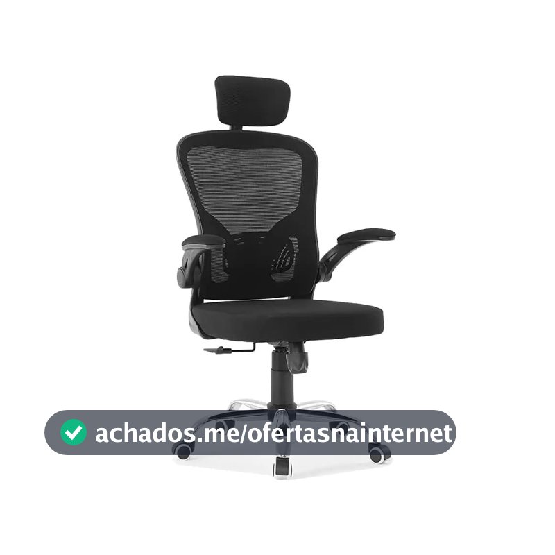 Cadeira Ergonômica de Escritório Giratória Malha Mesh Respirável Syberflex