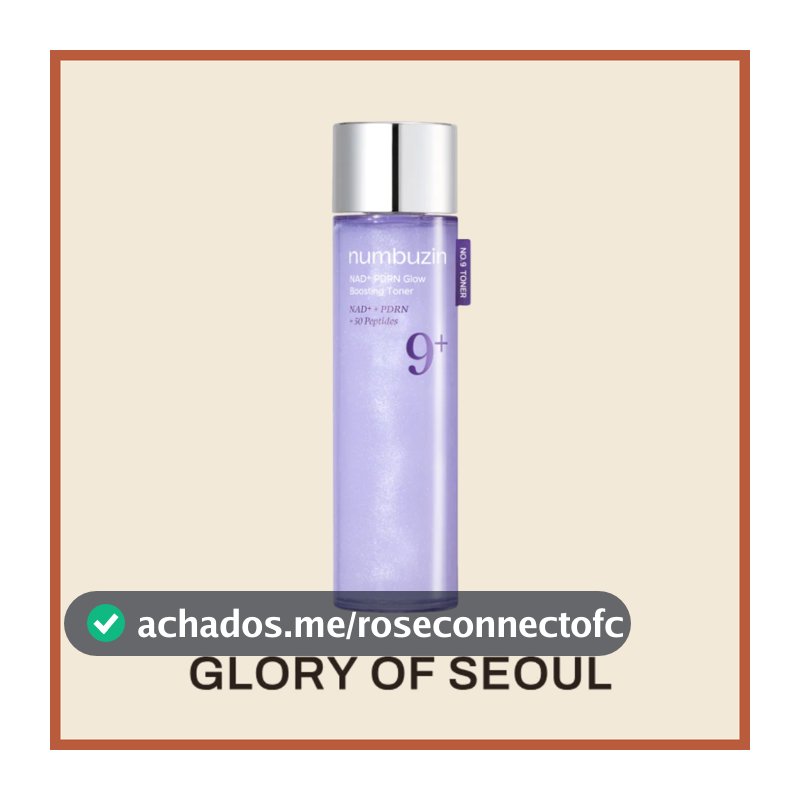 NUMBUZIN No.9 Toner | NAD+ PDRN Glow Boosting Toner 150ml