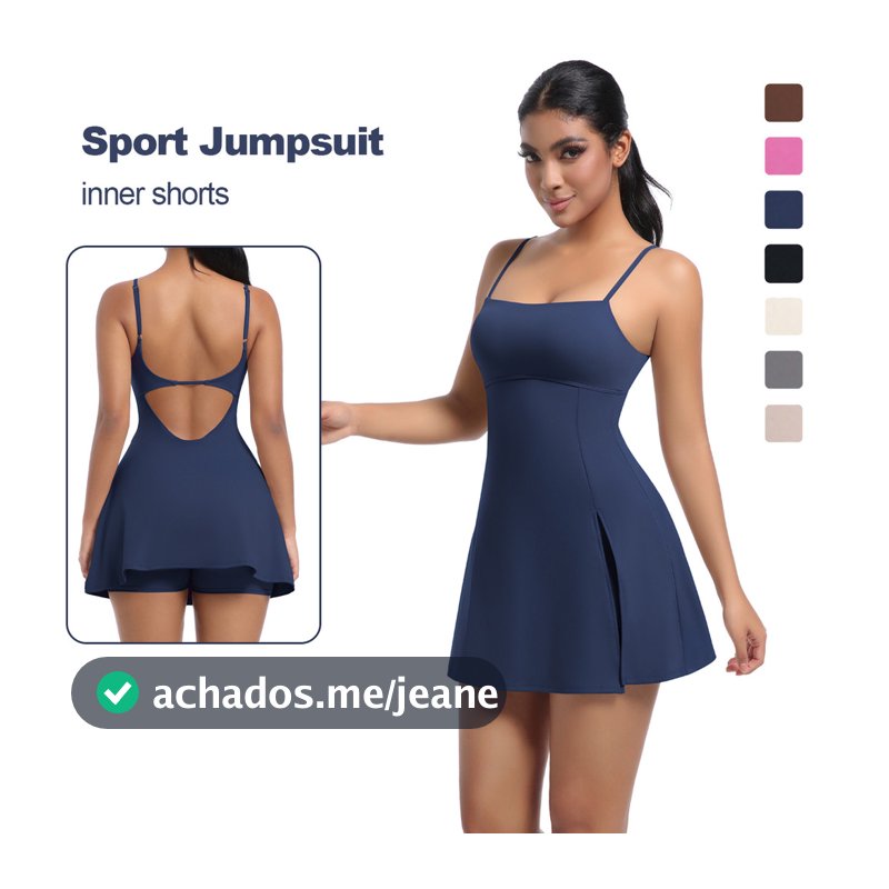 Nessaj Saias Esportivas Macacão De Tênis Fino Vestido De Yoga Shorts Saia De Fitness Feminino Ginásio Roupas De Treino