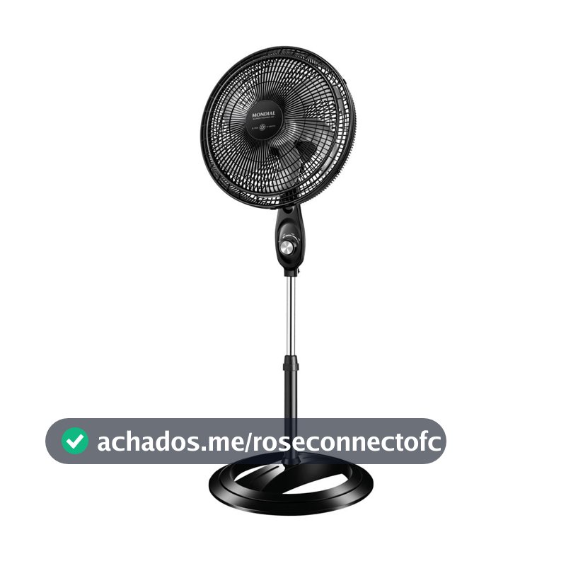 Ventilador de Coluna Mondial Super Power 6 Pás VSP-40C-NB - 40cm 110V