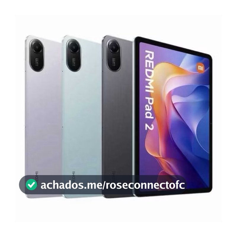 Redmi Pad 2 tablet xiaomi, Tela LCD 11", Câmera 8MP, Versão Global, Original