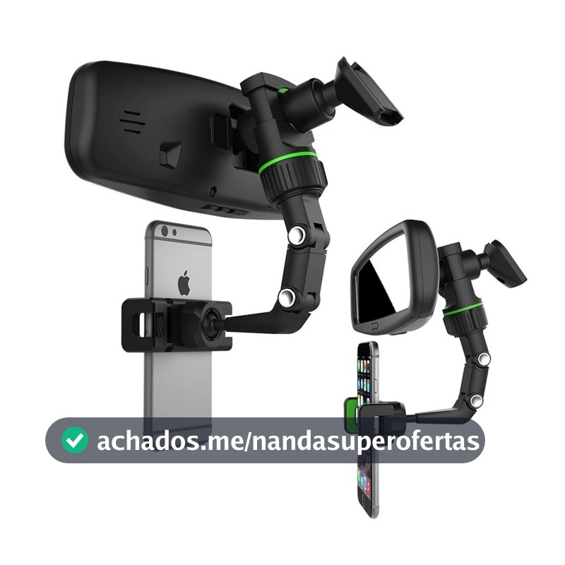 Disponível Suporte Multifuncional Carro Espelho Retrovisor e Mesa universal GPS para celular automóvel
