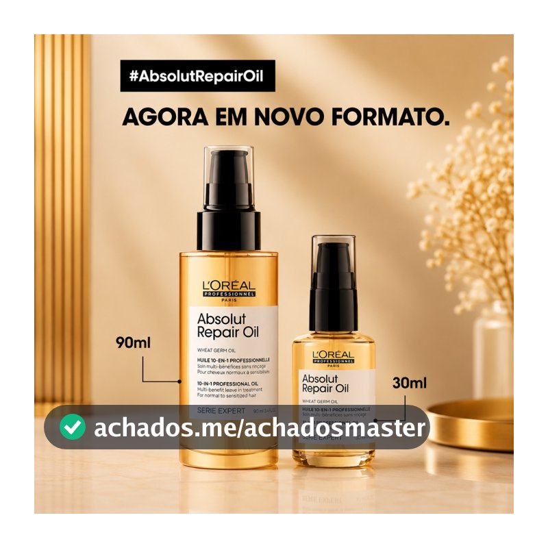 Óleo Reparador De Pontas Profissional Reconstrutor Absolut Repair Quinoa