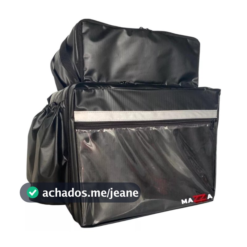 Mochila Bag Aplicativo Pizza Entrega Delivery Isopor Laminado