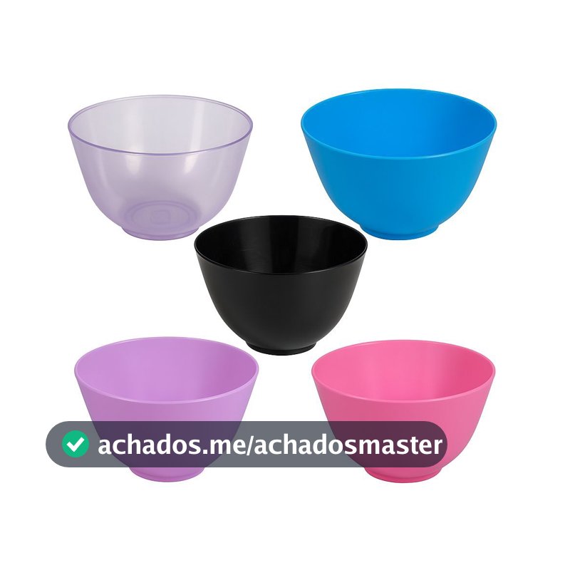 Tigela De Borracha Grande 500ML Confort odonto