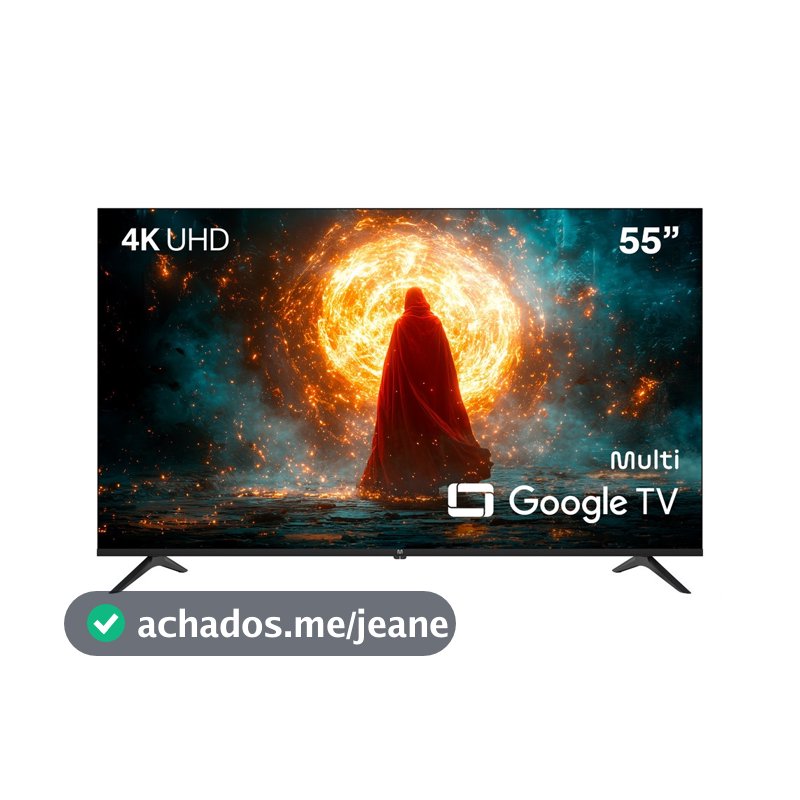 Smart TV DLED 55 Pol. 4K Multi Android 11 3 HDMI 3 USB Wi-fi - 55UF8G