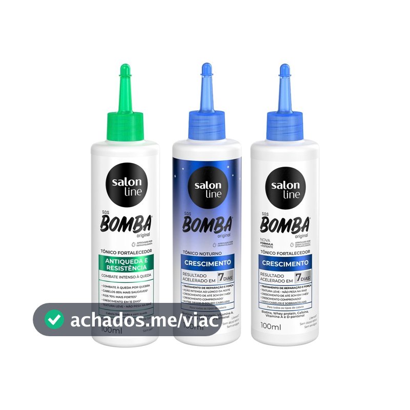 Kit Tônicos de SOS Bomba